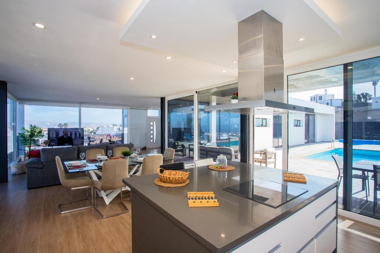 Eslanzarote Eco Villa Tony, Heated Pool, Jacuzzi, Sat Tv, Super Wifi La Costa ภายนอก รูปภาพ