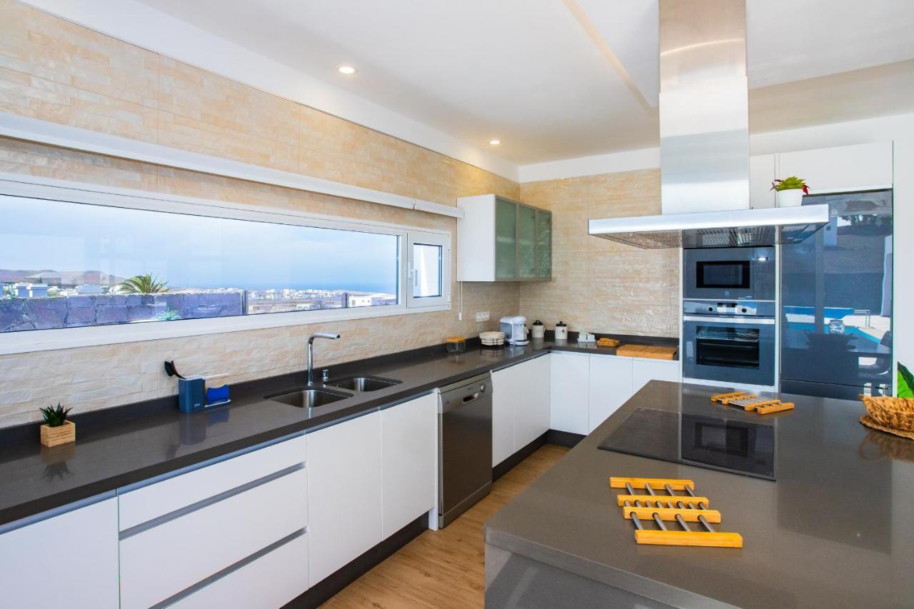 Eslanzarote Eco Villa Tony, Heated Pool, Jacuzzi, Sat Tv, Super Wifi La Costa ภายนอก รูปภาพ