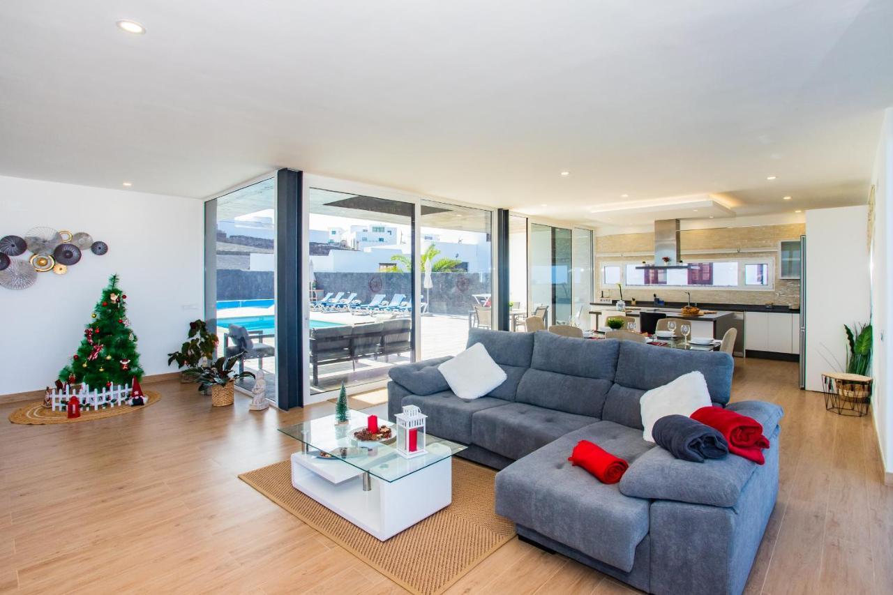 Eslanzarote Eco Villa Tony, Heated Pool, Jacuzzi, Sat Tv, Super Wifi La Costa ภายนอก รูปภาพ