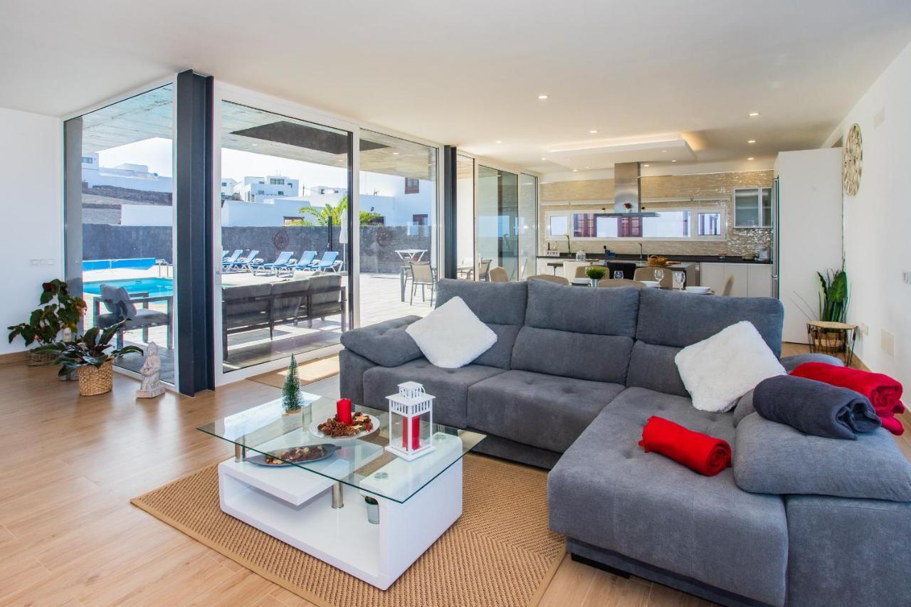 Eslanzarote Eco Villa Tony, Heated Pool, Jacuzzi, Sat Tv, Super Wifi La Costa ภายนอก รูปภาพ