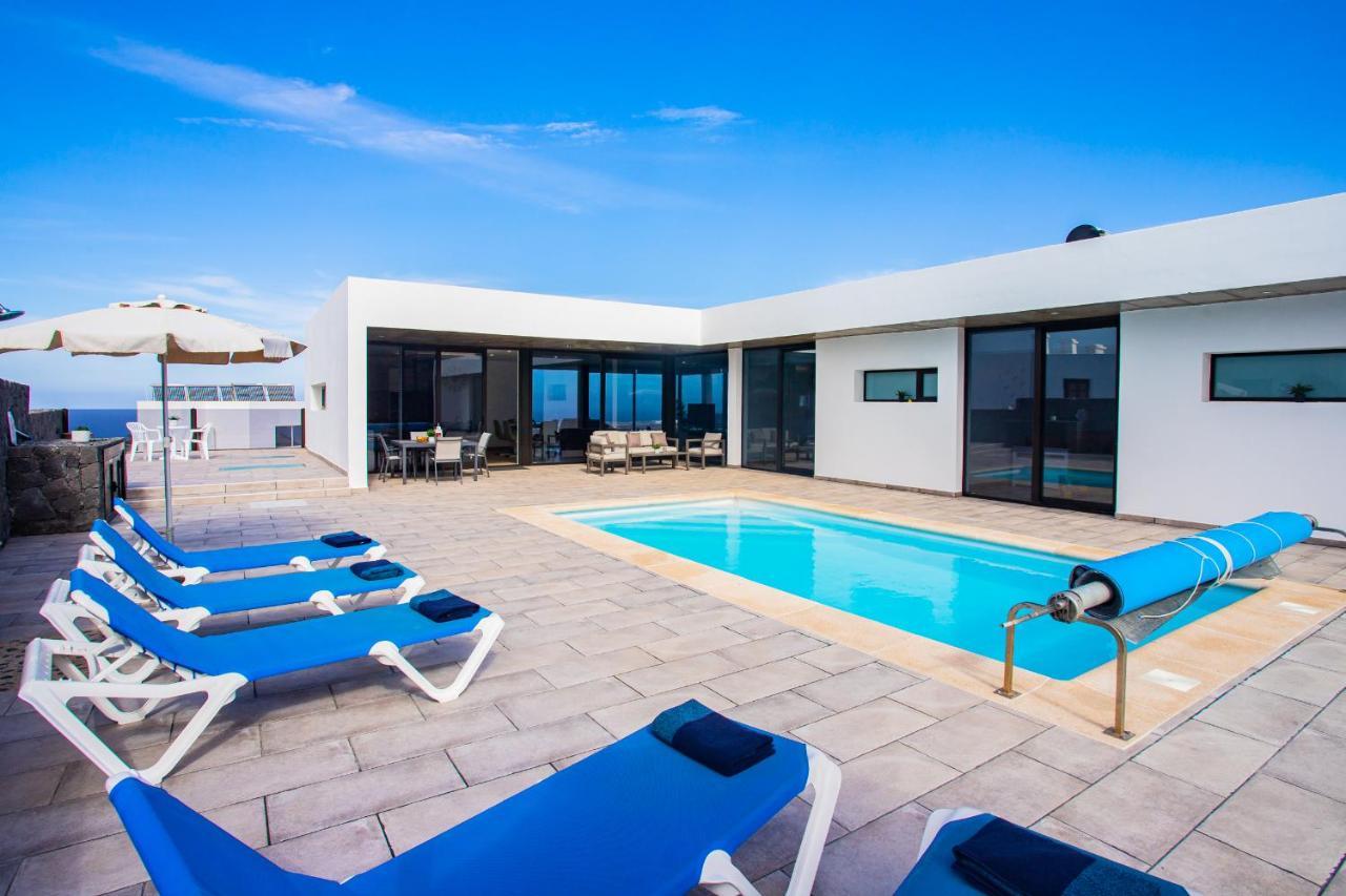 Eslanzarote Eco Villa Tony, Heated Pool, Jacuzzi, Sat Tv, Super Wifi La Costa ภายนอก รูปภาพ