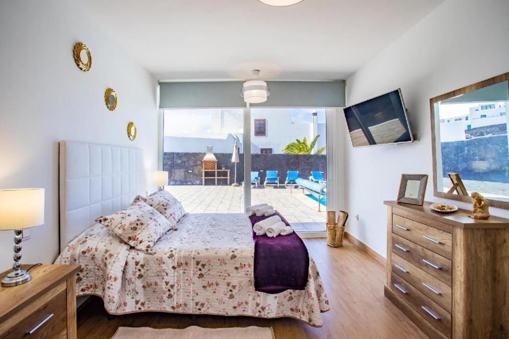 Eslanzarote Eco Villa Tony, Heated Pool, Jacuzzi, Sat Tv, Super Wifi La Costa ภายนอก รูปภาพ